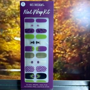 OCS Designs ~ 22 Nail Wrap Kit ~ Style Wicked Spell ~ BNIB